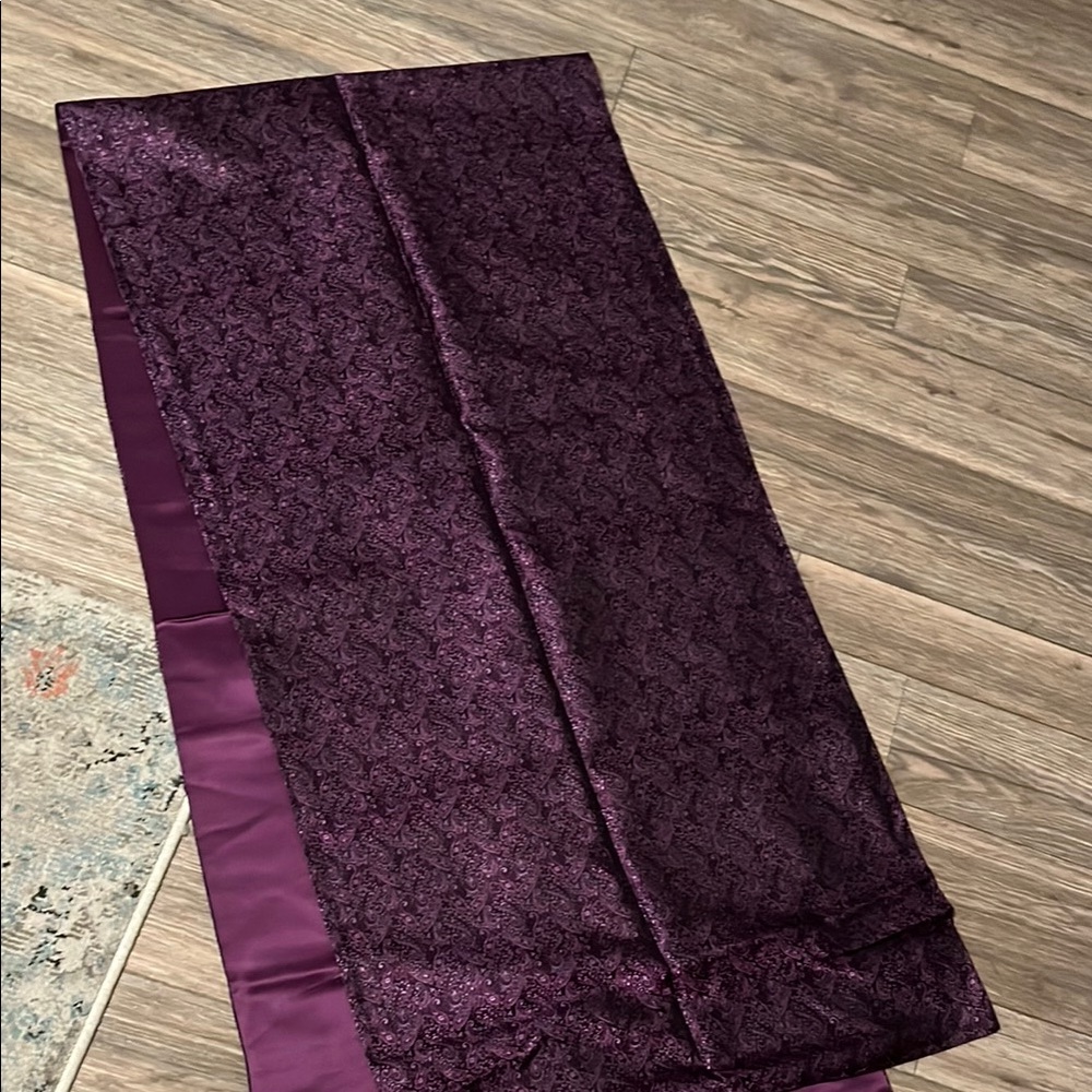 Purple shawl